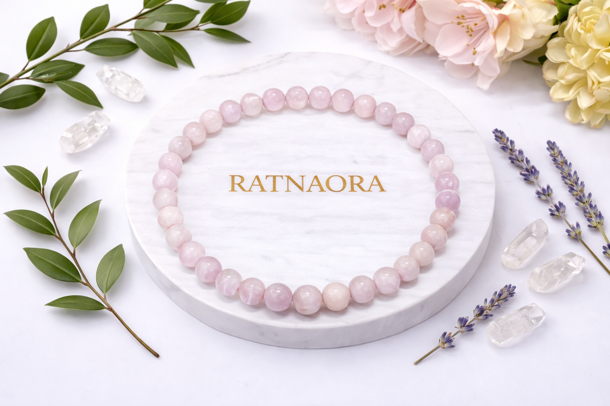 Kunzite Japa Mala (108 Beeds)