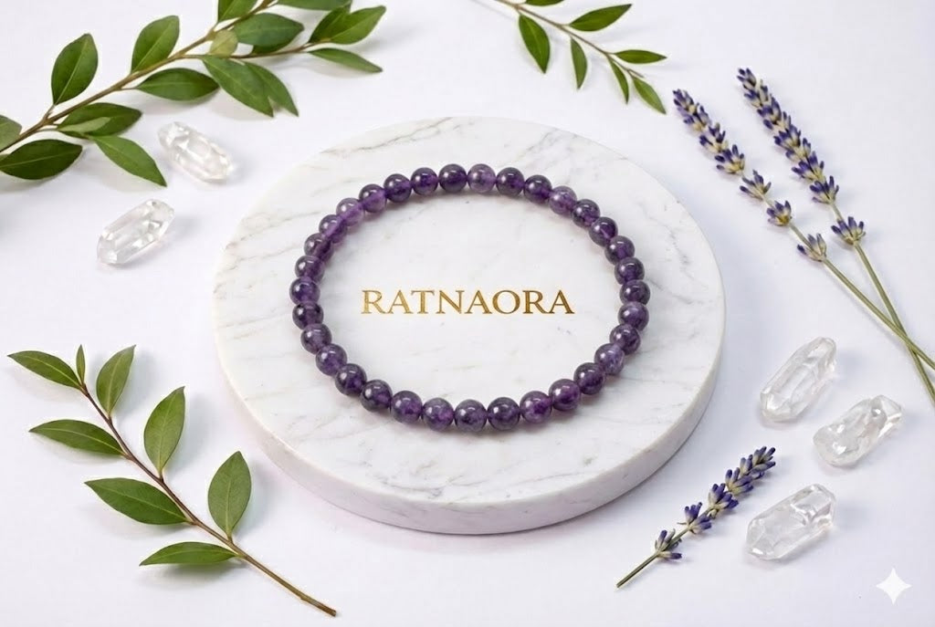 Lepidolite Japa Mala (108 Beeds)