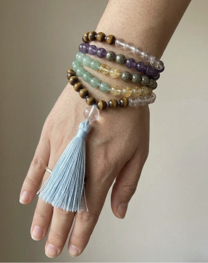 Dhana Lakshmi Japa Mala, Wrist Band, Japa Mala, Mala, 108